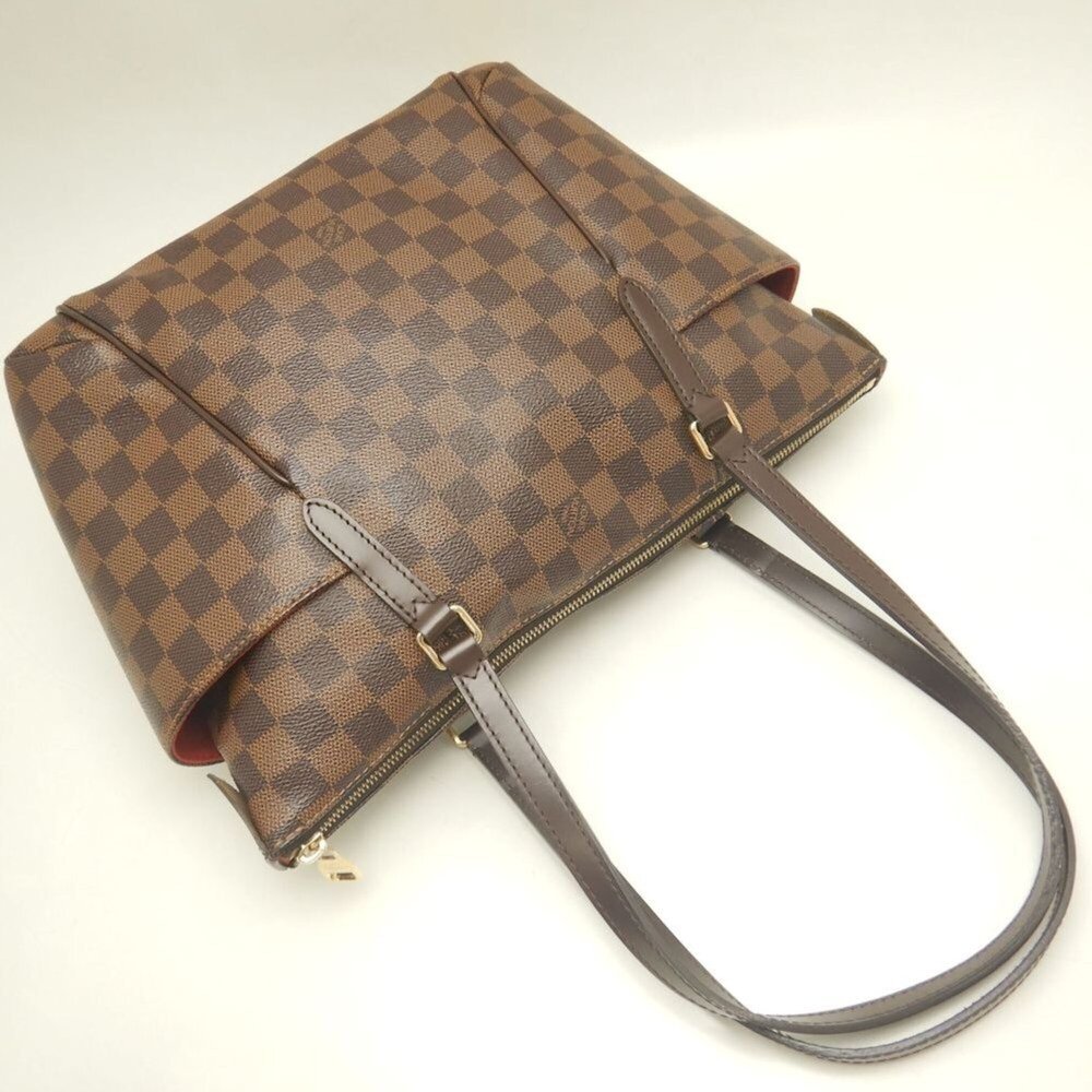 LOUIS VUITTON Brown Damier Tote Bag - Picture 3 of 16